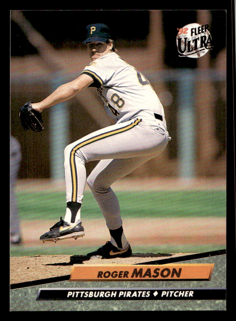 Roger Mason - 1992 Fleer Ultra Baseball card #554 Pittsburgh Pirates Raw