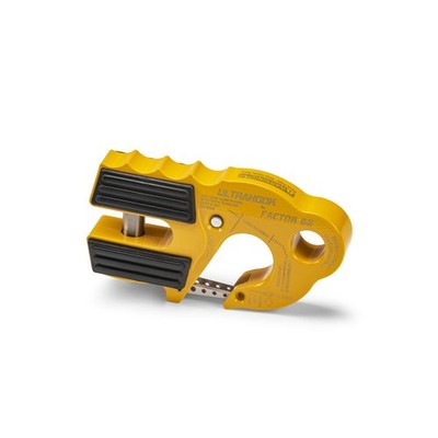 Factor 55 00250-03 Ultrahook Winch Hook With Shackle Mount -- Yellow