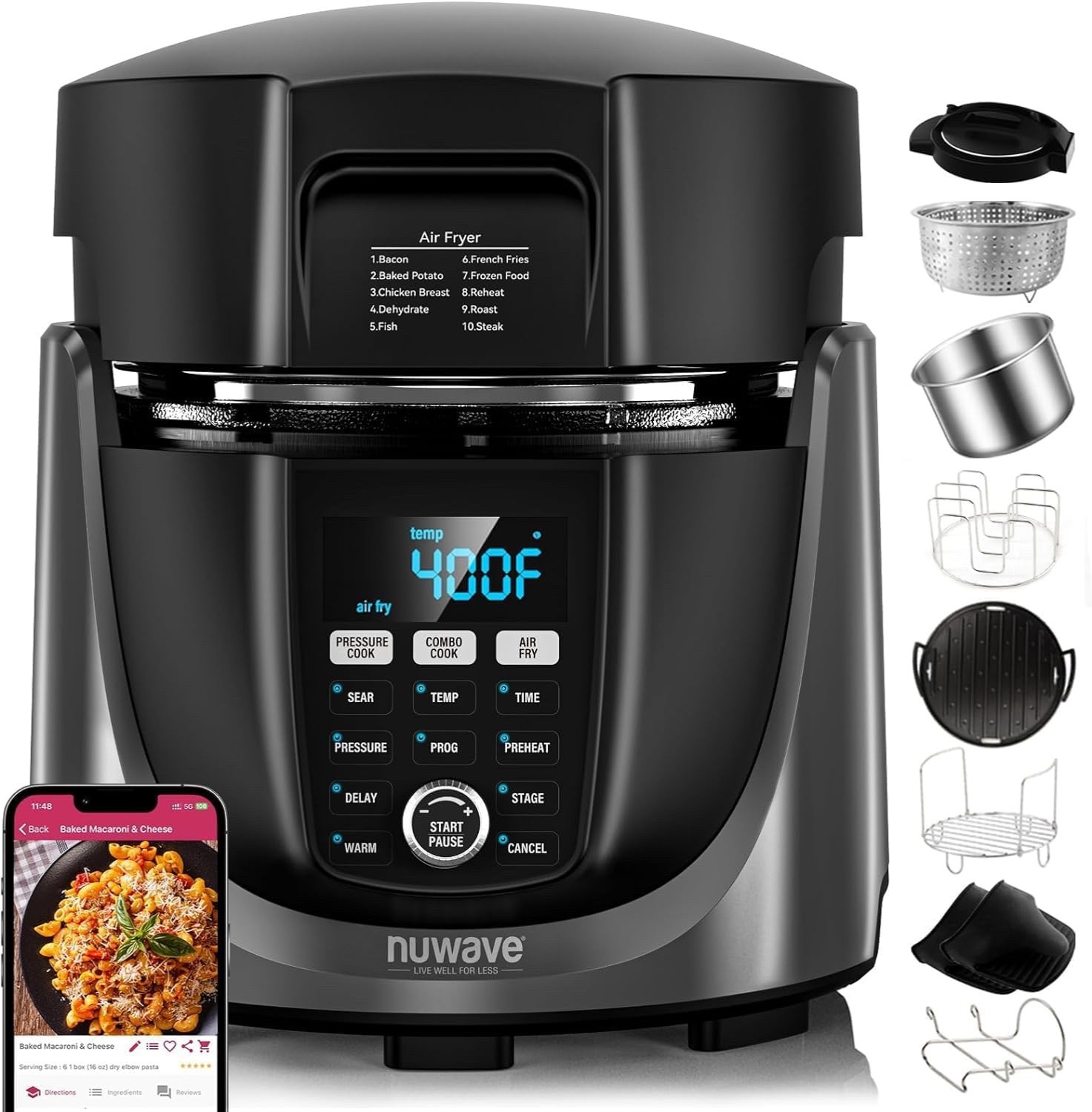 &grill Combo,540 In 1 Multicooker