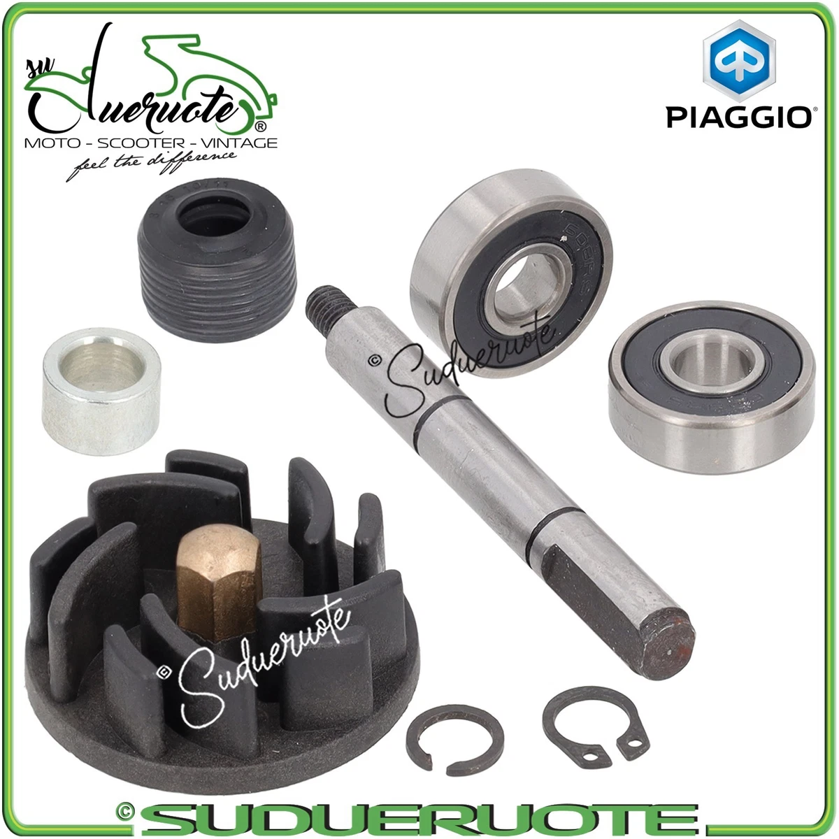 Kit Riparazione Pompa Acqua Aprilia Gilera Piaggio Vespa 101 Octane - IP48817 - Foto 5