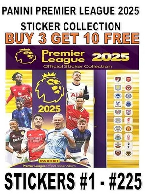 Panini Premier League 2025 Sticker Sammlung #1 - #225 Bournemouth - C Palace