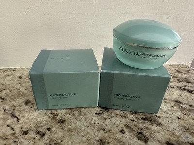 Avon Anew Retroactive Cream 1.7oz NNB NOS Lot of 2 New 2001