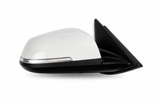 BMW X1 E84 LCI 2014 RIGHT DRIVER WHITE WING MIRROR MANUAL FOLD OEM 7318614 6 PIN