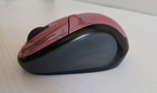 Logitech M305 Wireless Optical Mouse Pink Balance, No Dongle - Picture 3 of 7