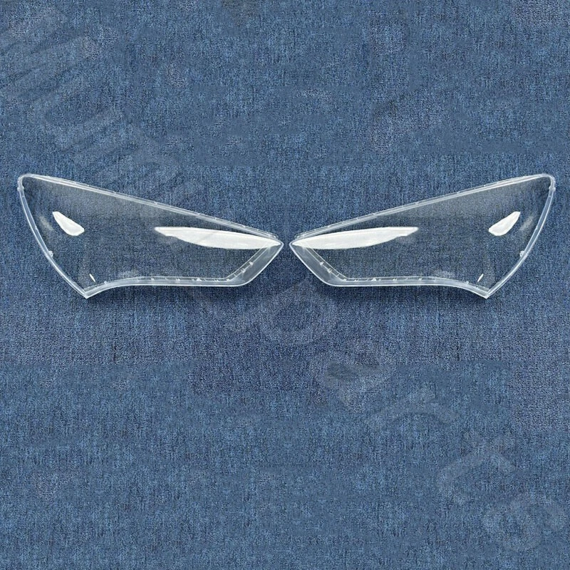 Carcasa de lente transparente para faros izquierda+derecha + pegamento para Hyundai Genesis cupé 2013-2016 Foto 2 de 4