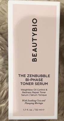 BeautyBio The ZenBubble Bi-Phase Toner Serum, 1.7 oz New