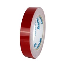 Sharpline Professional Pinstriping Tape Reflective : 7/8 in. x 50 ft. Red 