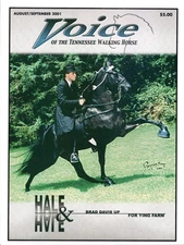 Voice of the Tennessee Walking Horse Souvenir Celebration Edition Aug/Sept 2001