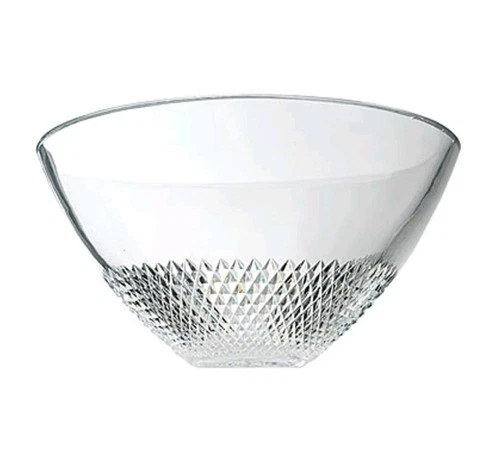 John Rocha At Waterford Crystal Lume Centerpiece Voya Cut Bowl 12" - NIB