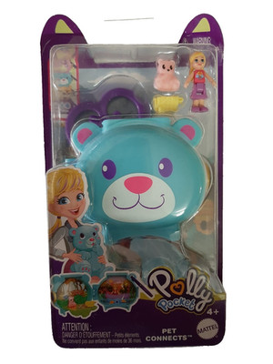 Polly Pocket MATTEL - Pet Connects Bear GYV99