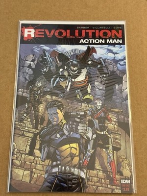 Action Man Revolution #1 Cover A Johnson IDW Publishing Comics 2016 NM RARE