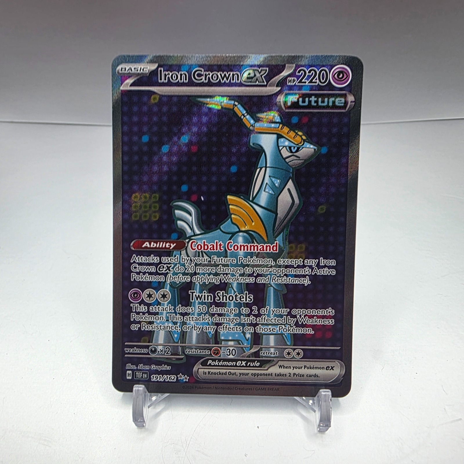 Iron Crown ex - 191/162 - SV05: Temporal Forces (TEF) NM