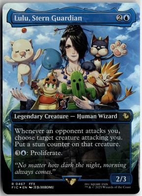 Lulu Stern Guardian 0467 Final Fantasy MTG Magic English CHOCOBO TRACK FOIL NM