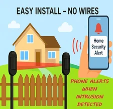 Outdoor Wireless Alarm System – Protect Yard, Garage, Garden, Driveway Tuya Kit