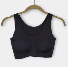 LilySilk Classic Wireless Bra One Size Fits Most Black