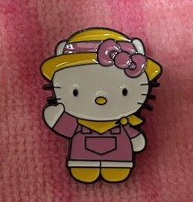 Sanrio Hello Kitty And Friends Hello Kitty In Garden Outfit New Enamel Pin