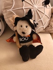 Starbucks Plush Bearista Bear Witch Doll Halloween Boo 2000 11th Edition W/Tags