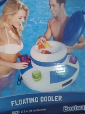 Bestway CoolerZ Floating Cooler Six Drink Holder Swimming Pool New