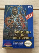 KOEI Bandit Kings of Ancient China Complete CIB Manual NES NTSC-U/C 1989