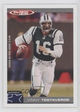 2004 Topps Total Vinny Testaverde #168 0ja8