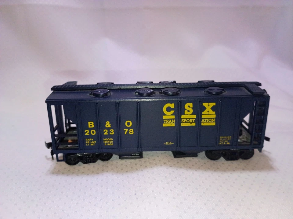 Tolva cubierta escala HO B&O Patchout a CSX #202378 Foto 3 de 4