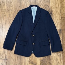 Tommy Hilfiger Boys Navy Classic Suit Blazer Jacket size 10