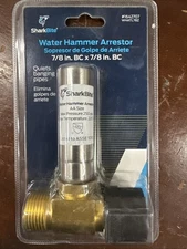 SharkBite Water Hammer Arrestor 7/8" BC 7/8" BC  Quiets Banging From Water Shock