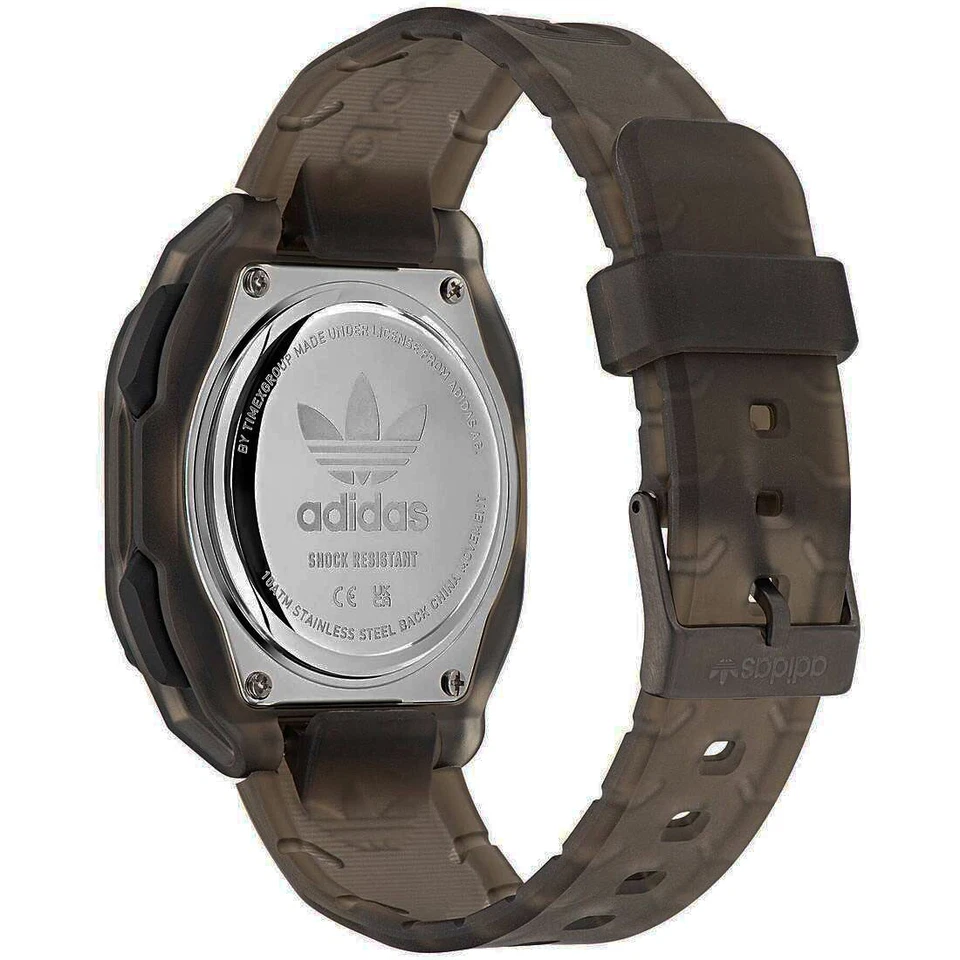 Reloj Pulsera ADIDAS STREET CITY TECH ONE AOST23059 Anadigit Silicona Negro Foto 2 de 2