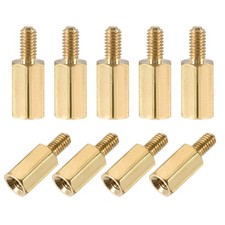 M2.5 x 8 mm + 5 mm Male to Female Hex Brass Spacer Standoff 100pc