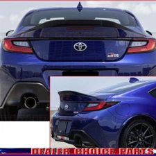 For 2022 2023 2025 Subaru BRZ Toyota GR86 Rear Trunk Spoiler Wing GLOSS BLACK