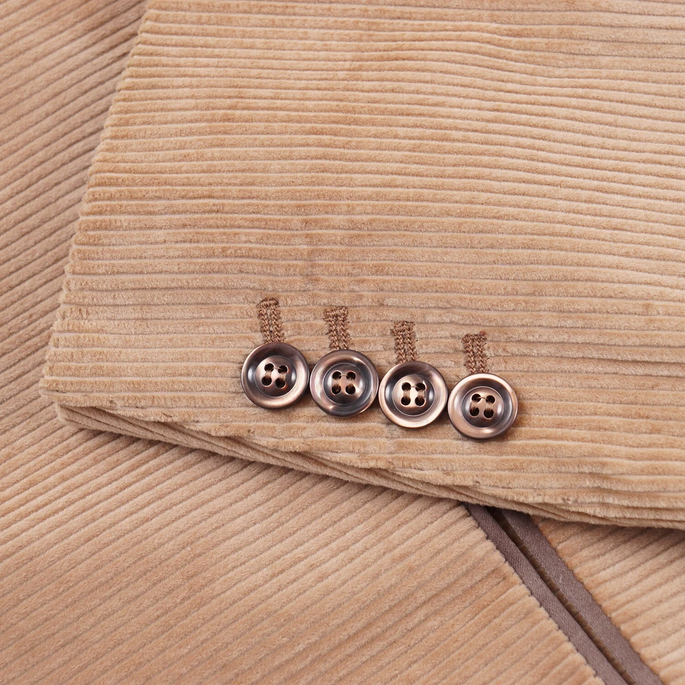 Brunello Cucinelli Soft Brushed Corduroy Cotton Dinner Jacket 42R (Eu 52) Blazer - Image 3 of 4
