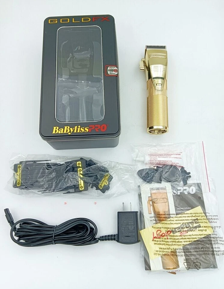 BRAND NEW Babyliss Pro Gold FX870G METALFX Metal Lithium Clipper Cord/Cordless - Image 2 of 4