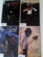 THE SECRET 1-4 COMIC LOT.