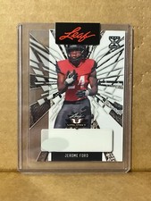 Jerome Ford Leaf Pre Production Unsigned Proof 1/1