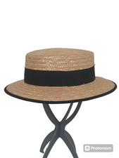 CAPPELLO GONDOLIERE 100% MAGLINA DI PAGLIA