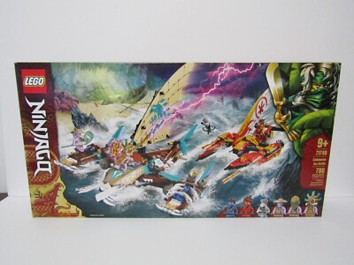 LEGO 71748 NINJAGO CATAMARAN SEA BATTLE NEW IN BOX