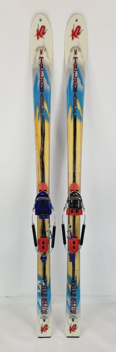 K2 Super Stinx Telemark 181cm Skis w/ K2 Rottefella Cobra K2 Super Stinx Telemark 181cm Skis w/ K2 Rottefella Cobra
