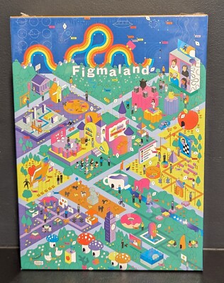 Figmaland Puzzle - Maker Week 2020 - Cultural Moments + Memes Landscape - Sealed