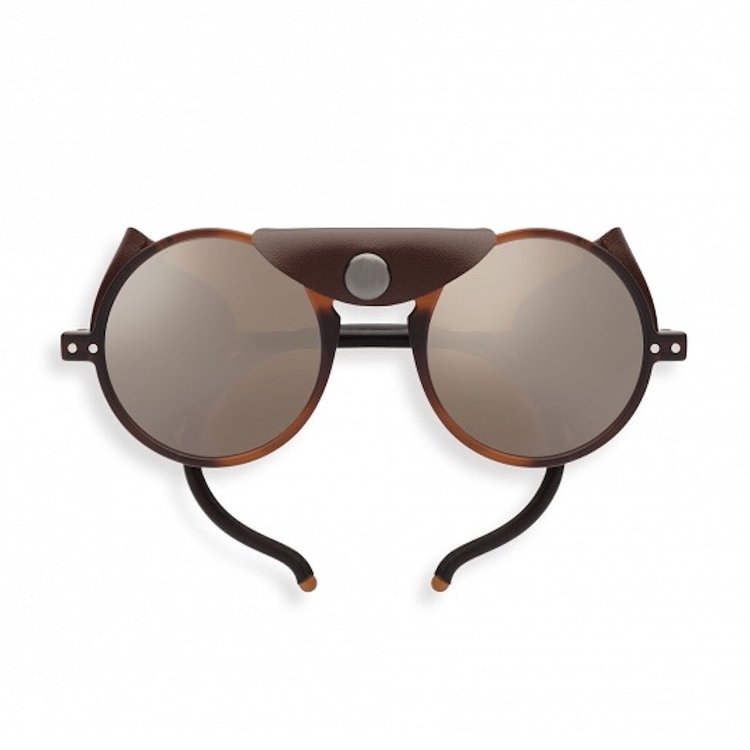 Lunettes Glacier #G Izipizi : solaire de montagne ronde pour alpinisme