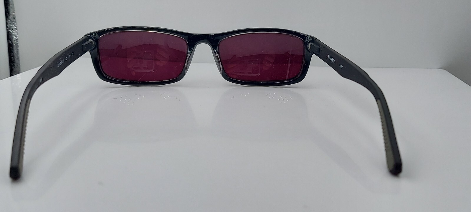 Shaq 0616 Black Rectangular Sunglasses FRAMES ONLY - image 4