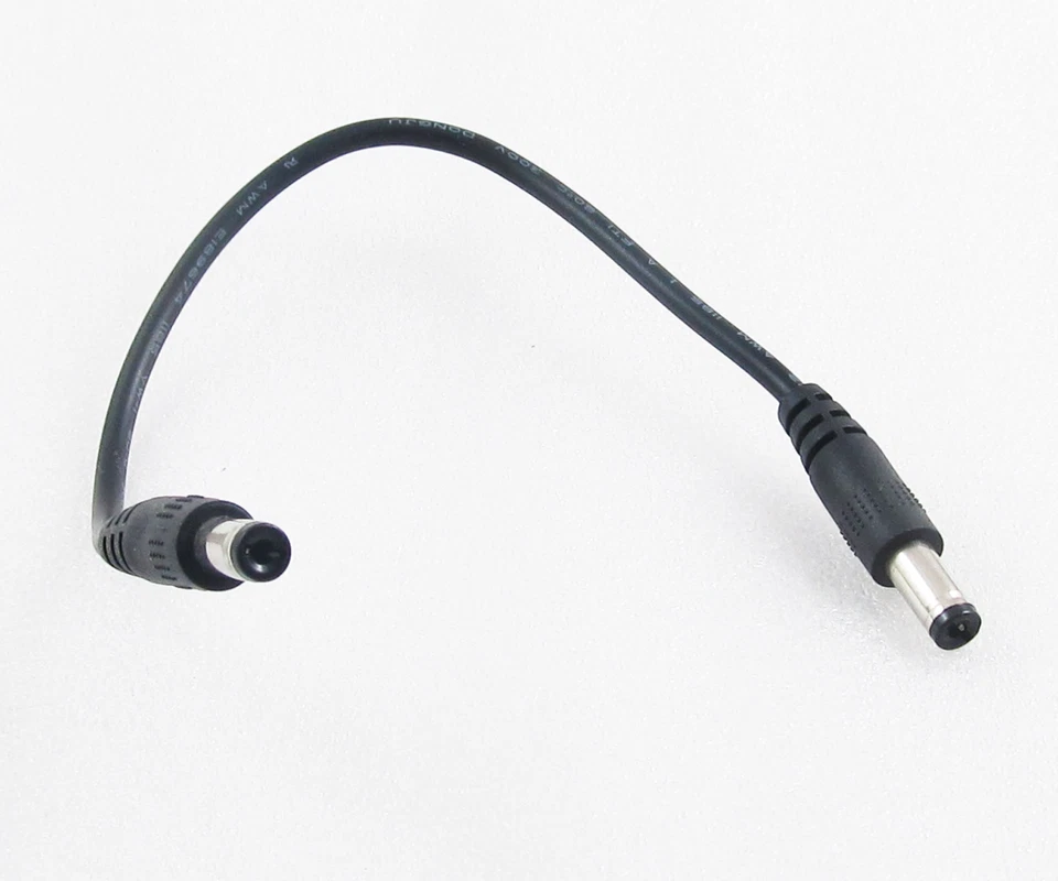 10pcs 5.5x2.1mm Male plug to 5.5x2.1mm Male DC power Supply Adapter Cable 22cm - Image 4 of 4