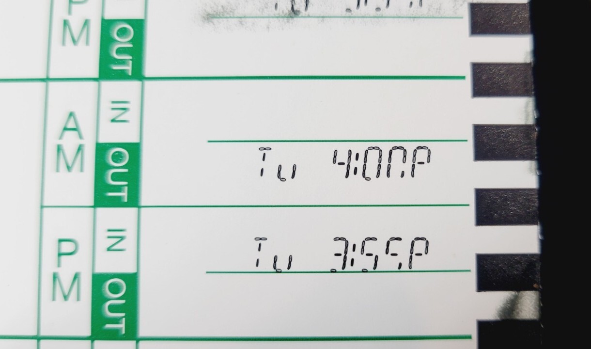 Lathem 2100HD Ver 2.0 Heavy Duty Thermal Print Office Time Clock