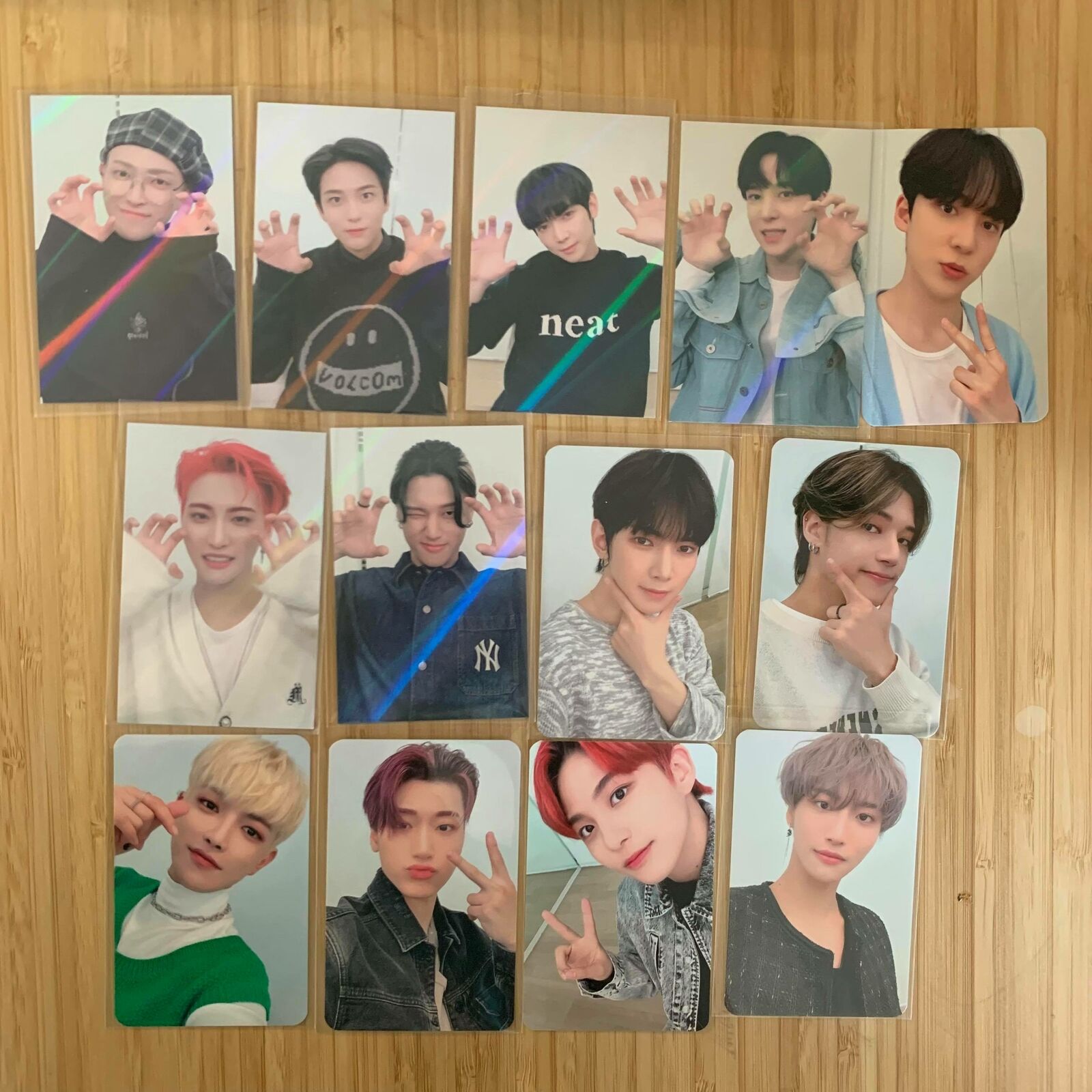 ATEEZ ユノ FEVER Part.3 makestar サイン入りチェキ