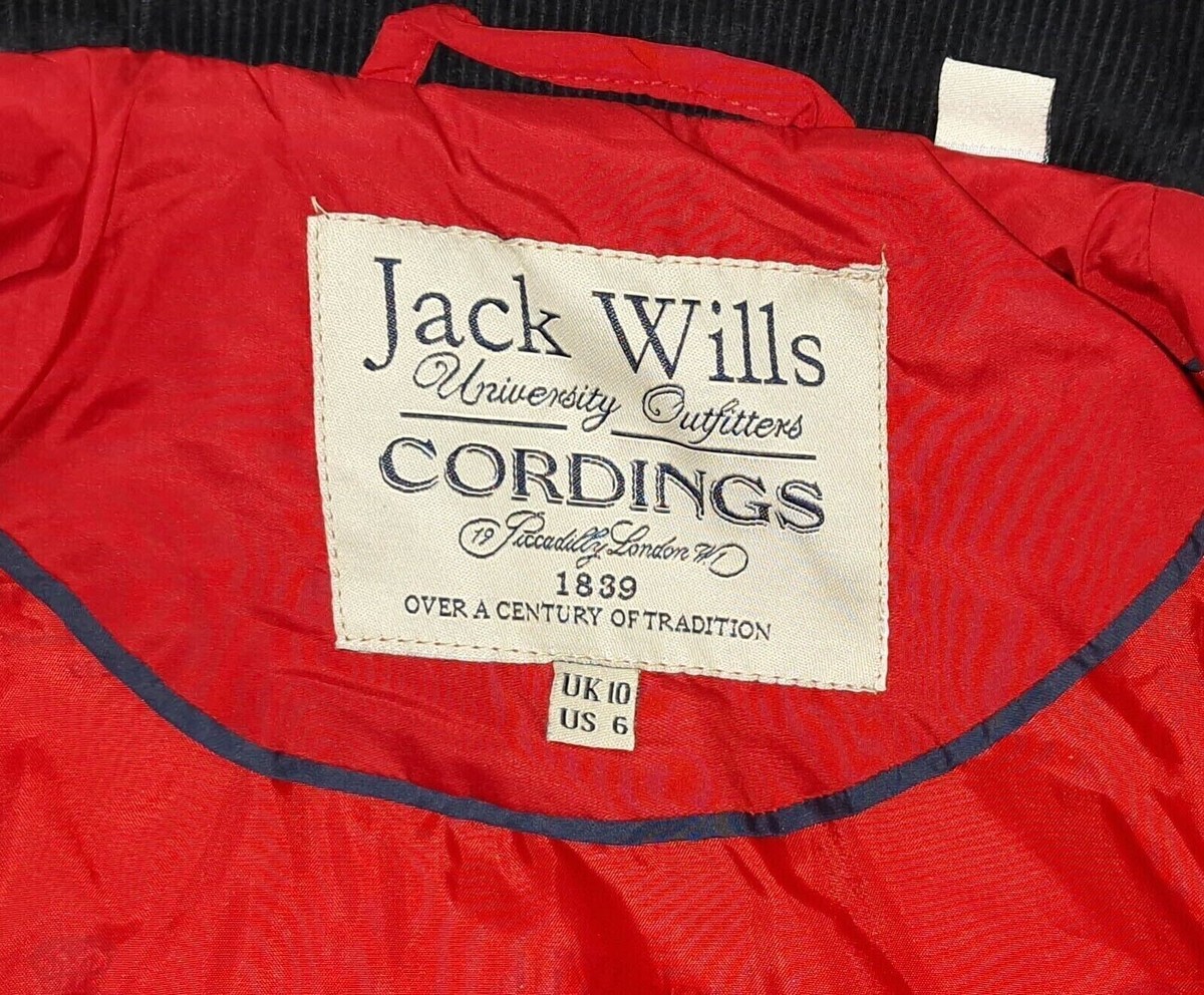 ジャック ウィルス Jack Wills 【 Zip Through Jacket Women 】 レディース JACK WILLS WOMENS JACKET ZIP QUILTED SIZE UK 8-10 ( LABEL 10