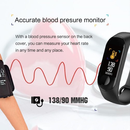 Heart Rate Monitor Alarm Smart Watch Band Bracelet Wristband for Smartphone - Zdjęcie 7 z 16