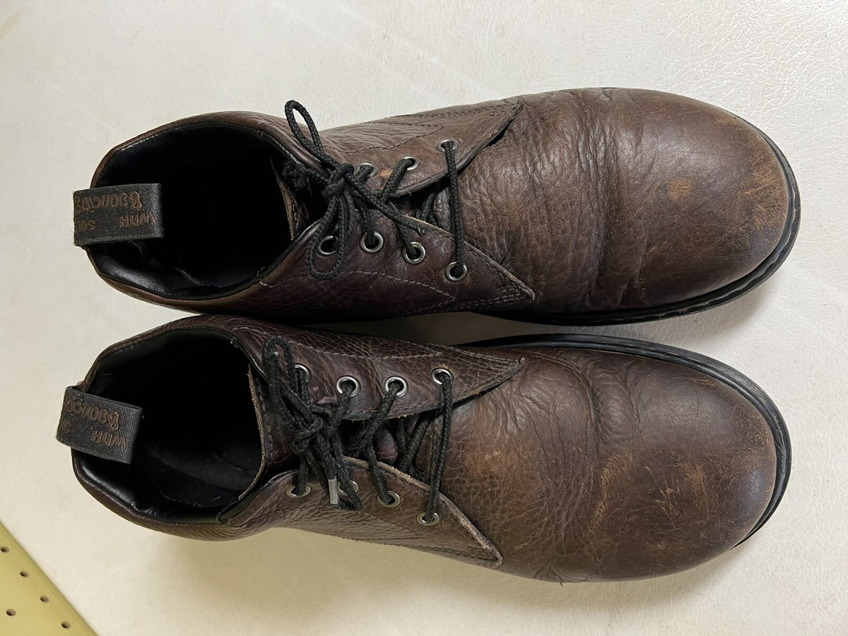 Dr. Martens Men's Sz 12 Brown Leather Barnie Style Lace Up Shoe