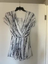 Cooper & Ella Women Green Romper S