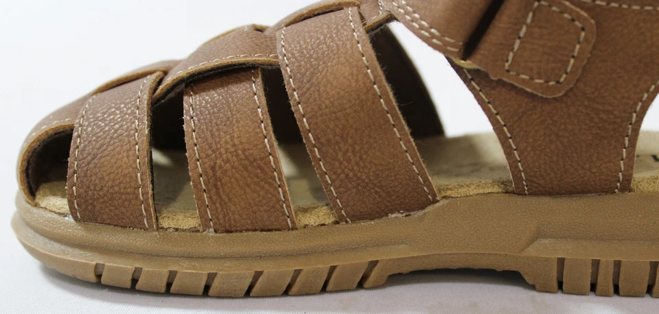 Sandalias de pescador The Children's Place para niños pequeños JL3 tostadas talla US:10 UK:9 Foto 3 de 4