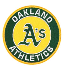 OAKLAND ATHLETICS - MLB - VINTAGE BASEBALL - Embroidered Iron-On Patch