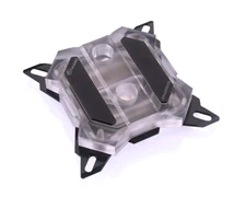 Bykski CPU-XPH-T8 CPU Water Cooling Block - PMMA - Black Accent w/ 5v Address...